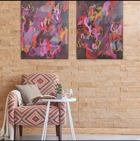 Heart Felt Two Canvas Set